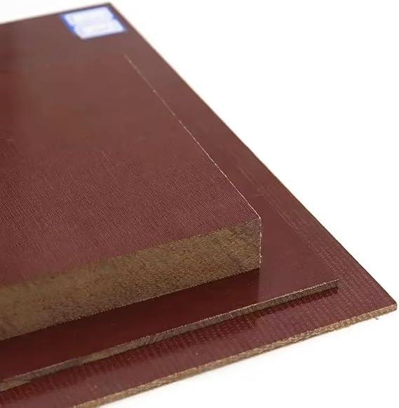 Phenolic Sheet, 1PC Composite Insulation Glulam Board Electrical Wooden Fabric Resin Plate Thick 1~30mm(20 * 100 * 100mm)