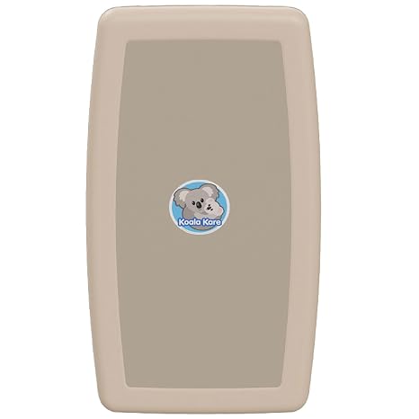 Koala Kare Surface-Mounted Vertical Baby Changing Station, Model KB301-00 (Beige)