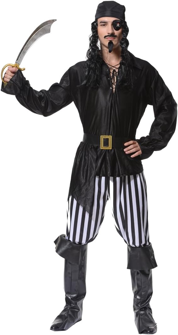 Adult Men's Pirate Halloween Costume Outfits