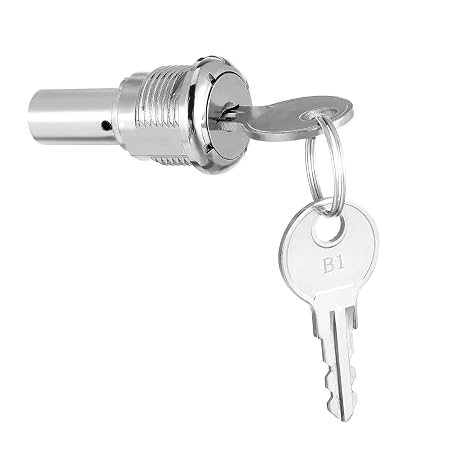 Gumball Machine Lock Replacement Key Set with Metal and Plastic