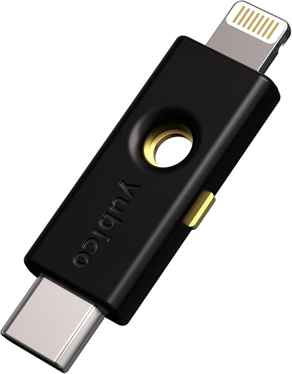 Yubico - YubiKey 5Ci FIPS (140-3) - Multi-Factor authentication (MFA) Security Key and passkey, Connect via USB, FIDO Certified - Protect Your Online Accounts
