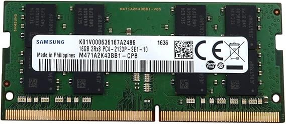 Samsung M471A2K43BB1-CPB 16GB DDR4-2133 SoDIMM CL15 Notebook Memory