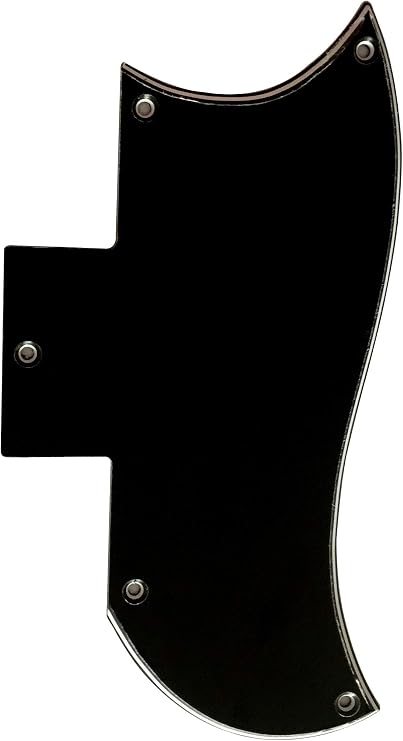 Guitar Parts For Epiphone SG Standard Guitar Pickguard (3 Ply Black)