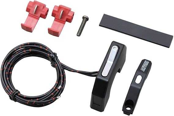 DAYTONA On and Off Switch for 7/8" Handlebar (Slim Type) Water Resistant Button (Seesaw Plain) (79339)