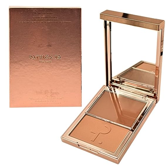 PATRICK TA Major Skin Creme Foundation and Finishing Powder Duo Medium 2, 0.32 Ounce (Pack of 1)