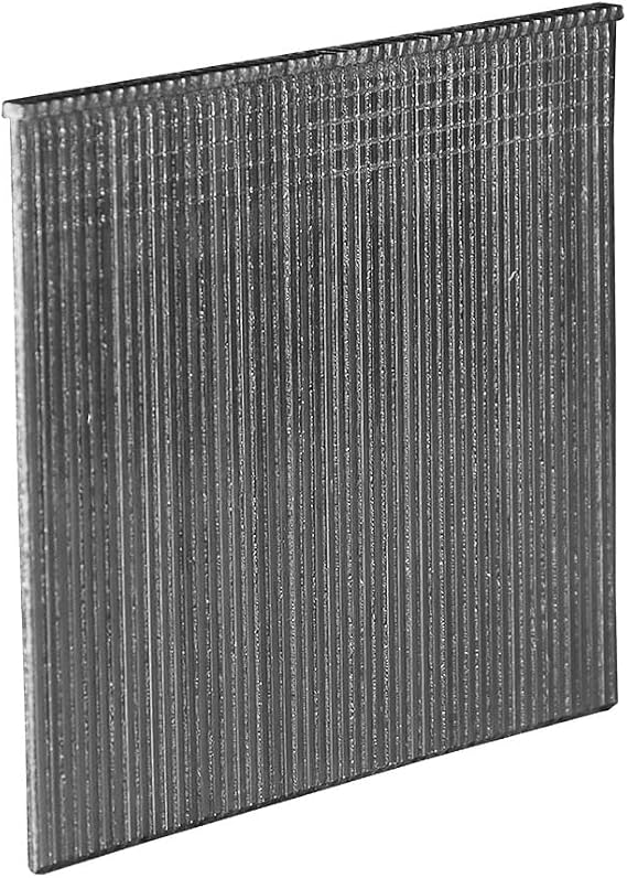 Freeman Stainless Steel Straight Finish Nails | 16 Gauge | 2-1/2" | Glue Collated | 1,000 Count | Indoor & Outdoor | Trim, Moulding, Cabinetry, Furniture Construction, Door & Window Casing | SSSF16-25