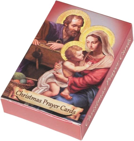 Christmas Prayers Wallet Card Assortment Bible Scripture, 54 Cards Per Pack