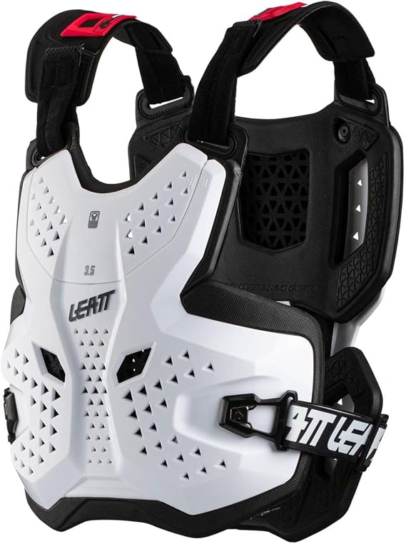 Leatt Chest Protector 3.5 Adult Body Protection OS White