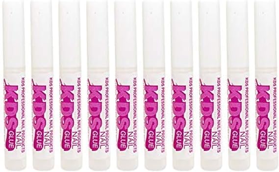 10 pcs KDS Nail Tip Glue - Adhesive Super Bond for Acrylic Nails Tips - 0.07 oz for Each Glue