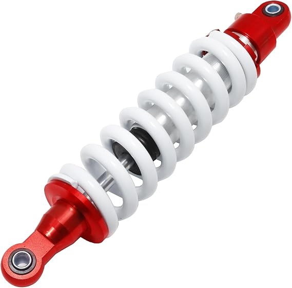 330mm Shock Damper 13" Heavy Duty Steel Rear Shock Absorber Adjustable Spring Shock Absorber Damping Replacement for Motorcycles