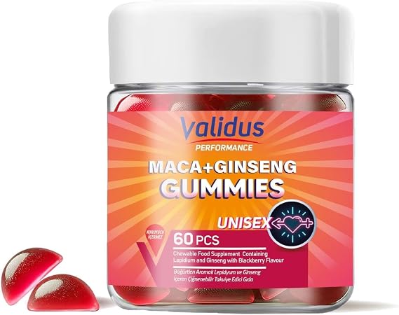 Validus Maca Ginseng 60 Gummies