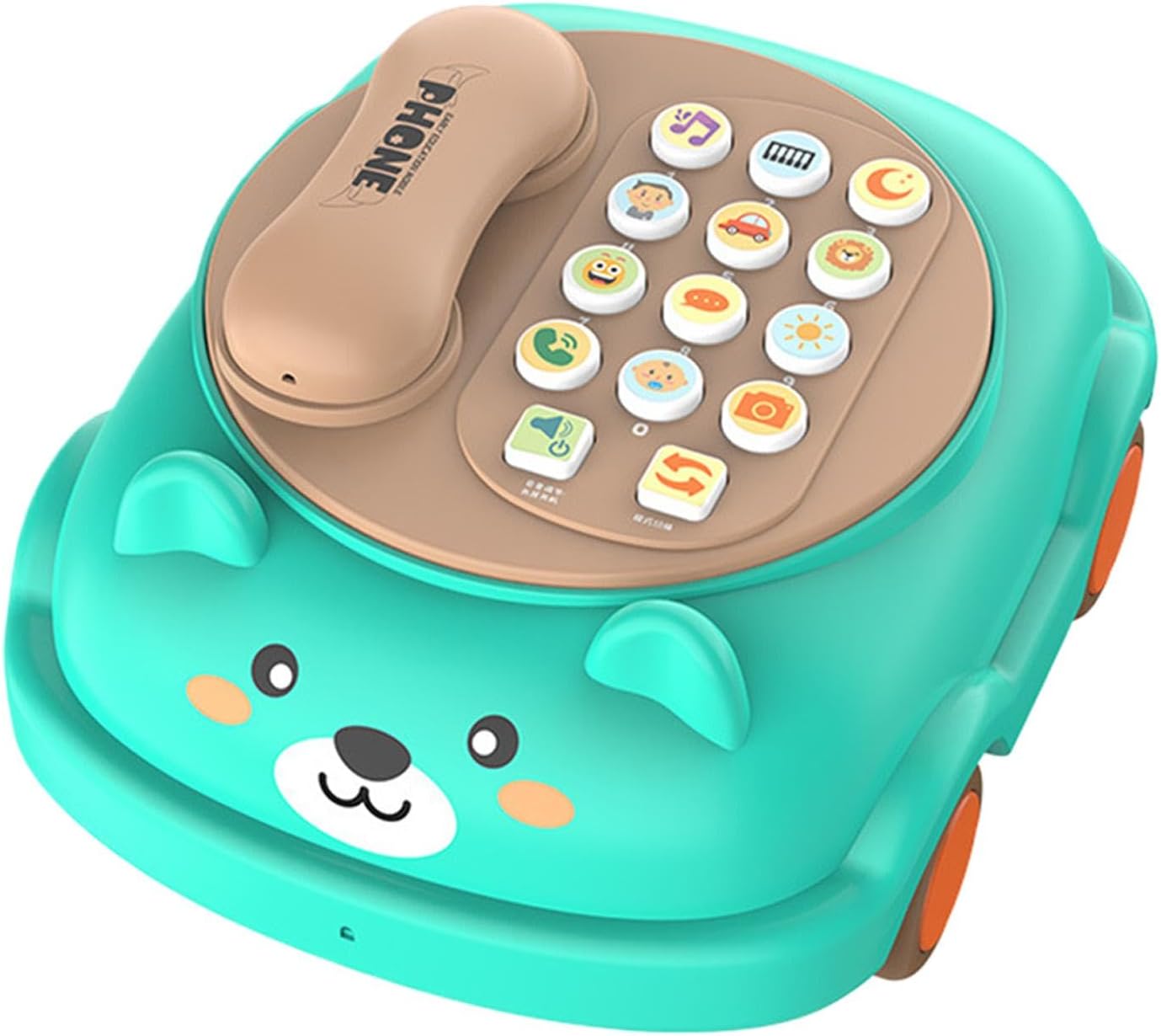 Phone for Kids, Phone Toys for Toddlers, Toy Phone Music Toys Pretend Phone Toys | Kids Cell Phone Toys, Parent-child Interactive Toys, Battery Operated Preschool Learning Activity for Toddlers