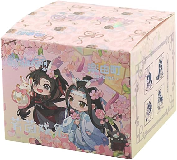Mo Dao Zu Shi Stamp,Cartoon Stamp 4 Pieces,Wei Wuxian&LAN Wangji