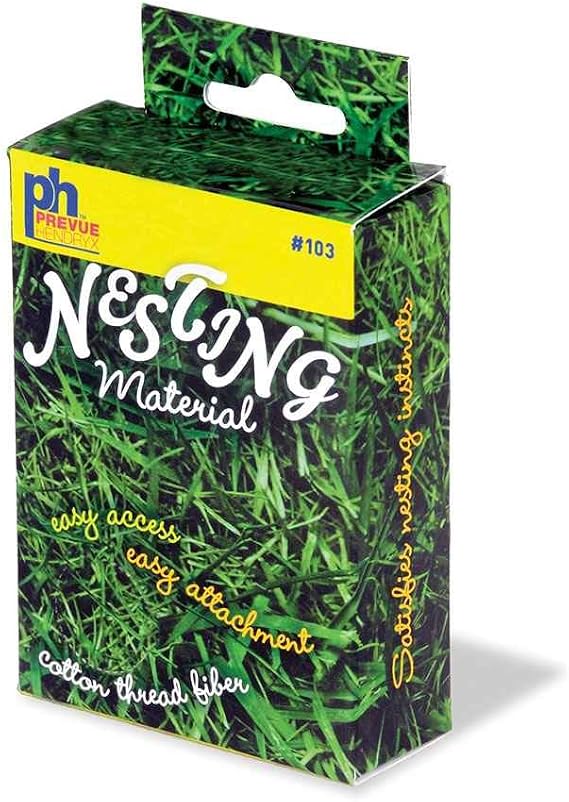 Prevue Pet Products BPV103 Cotton Thread Fibers Bird Nesting Material Box