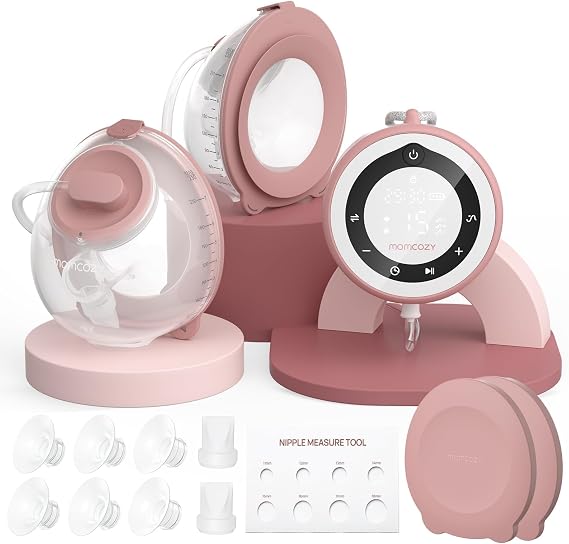 Momcozy V1 Pro Wearable Breast Pump, Hospital-Grade Pocket Primary Pump