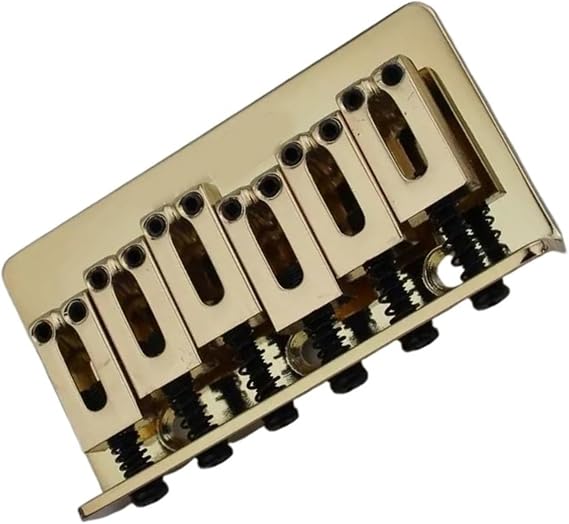 Fixed bridge Gold Tailboard String distance 10.5mm Suitable for electric guitar Professional Guitar Bridge