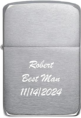 Customized Personalized ZIPPO Classic Windproof Oil Lighter Engraving 1941 Replica