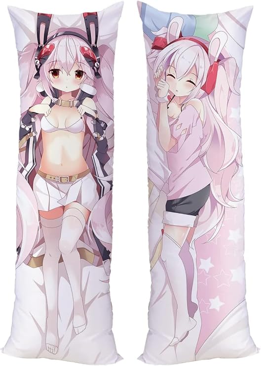 Anime Body Pillowcase Dakimakura Long Hugging Pillow Cover High Definition Double Sided Print Luxury Bedding Decor for Gaming Room Lounge or Bedroom,40x120cm(15.7x47.2Zoll)-Peachskin