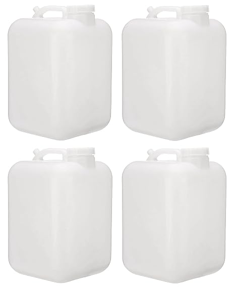North Mountain Supply Vented Plastic Hedpak, Carboy, Pack of 4, 5 Gallon