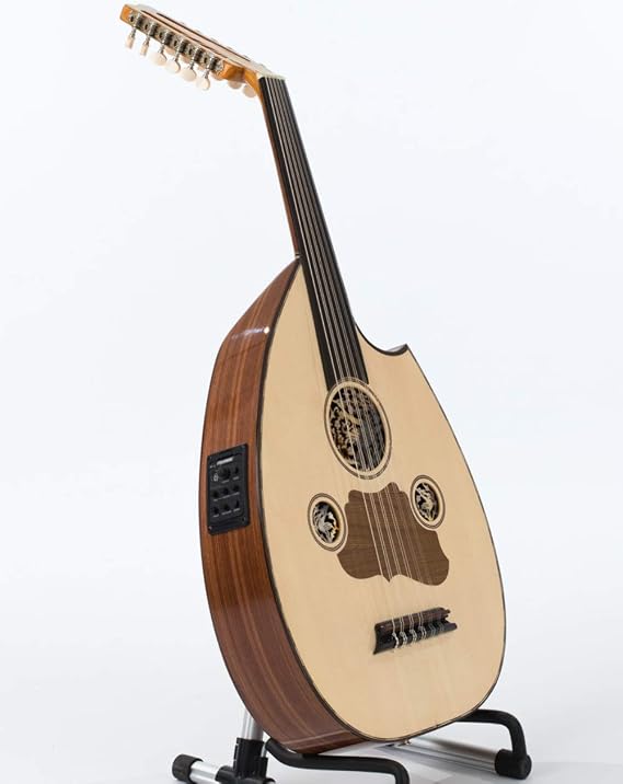 Electric Oud Cutaway Semi Acoustic Oud