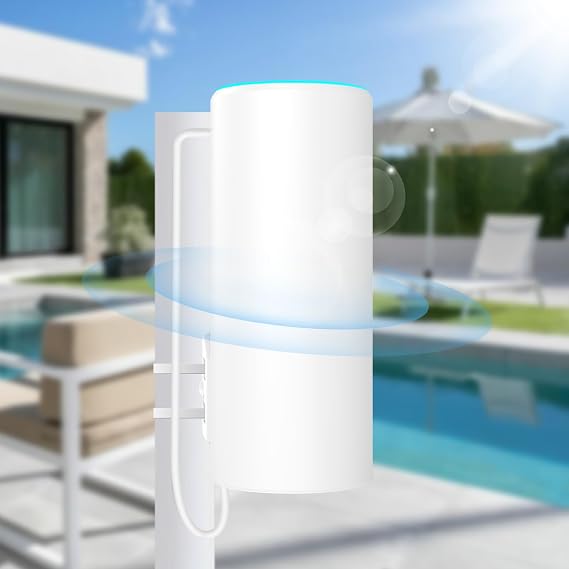 Todaair WiFi Repeater Dual Band | Gigabit | Stable Fast | 2Min Setup | No App Needed | Indoor/Outdoor | Compact
