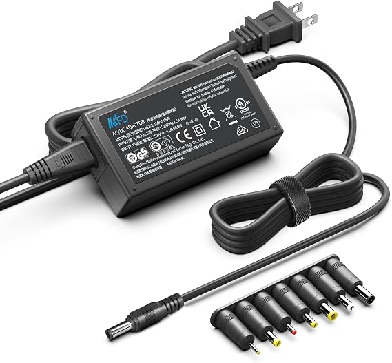 KFD 15V 4A Universal Power Supply for Neewer LUME Cube Right Light Power Cord Anker Soundcore Rave Mini A3390,BeoPlay A2 Sony SRS-XB3 Speaker Native Instruments NI Traktor Kontrol Charger Adapter
