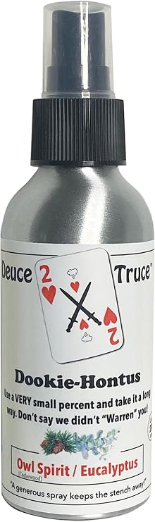 Before You Poo Toilet Spray - Cedarwood Eucalyptus - 4 fl oz - Strong, Effective, Easy To Use - Scent, Dookie-Hontus - Cedarwood and Eucalyptus