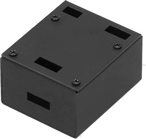Power Amplifier Chassis Aluminum Alloy Case, WT300 Shell with Four - Sided Die Welding, Precision - Fit Metal Enclosure for Audio Amplifier DIY Repair or Upgrade