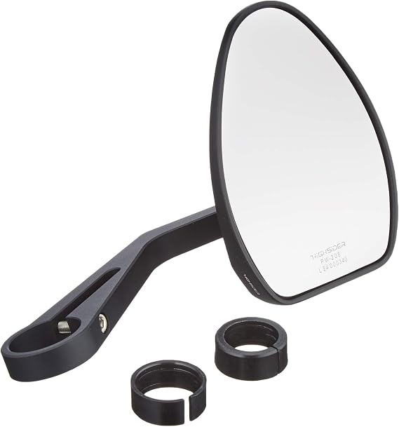 Handle bar end mirror FERRARA 2, black, E-mark