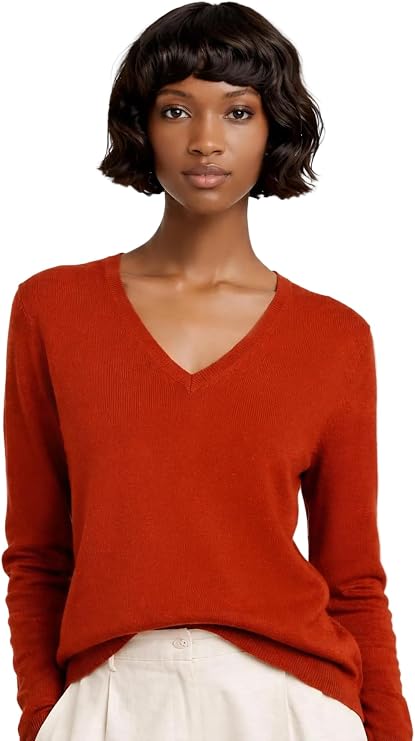 GOBI Essential Cashmere V-Neck Sweater