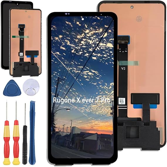 New Screen Replacement For Ulefone Rugone X ever 7 pro LCD Display Repair Screen and Replacement Tool Accessories.