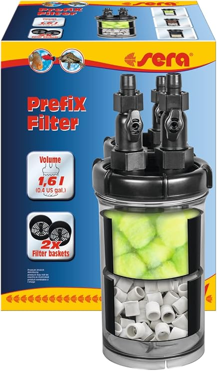 sera PreFix Filter Media Reactor