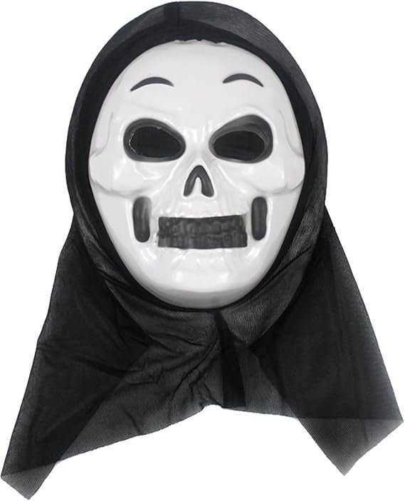 Ghost Scream Movie Horror Face Mask Halloween Killer Cosplay Adult Masquerade Carnival Costume