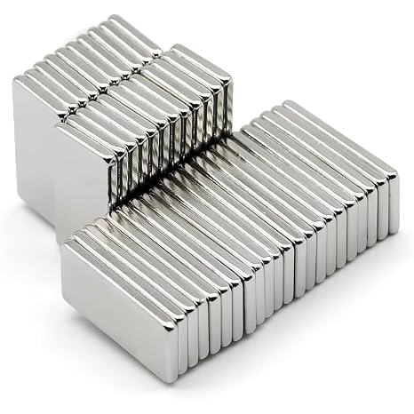 MNS Magneteksan Neodyum Mıknatıs Dikdörtgen 20x10x2 mm (5 Adet Set)