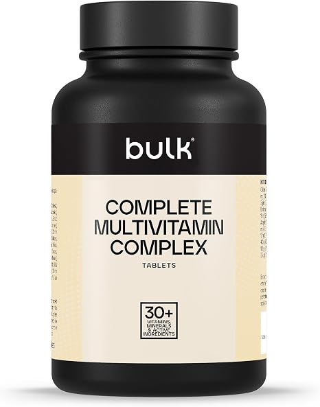 Bulk Complete Multivitamin Complex Tablets 270 Tablets