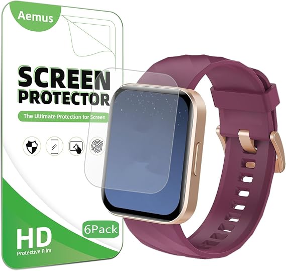 Screen Protector Compatible for Dakofied D1 Smart Watch 1.85