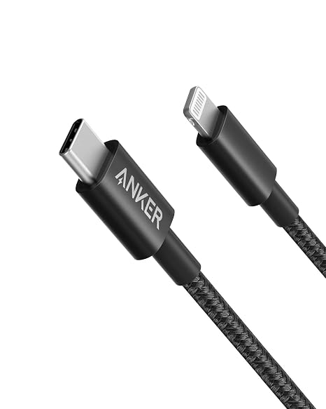 Anker USB C to Lightning Cable, 331 Cable, New Nylon Fast Charging Cord (3.3ft, MFi Certified) iPhone Charger Cable for iPhone 14 13 Pro 12 Pro Max 12 11 X XS XR, AirPods Pro, Supports Power Delivery