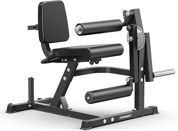 EVERYMATE Leg Extension & Curl Machine - 3-1 Adjustable, Heavy Duty 680lbs Capacity