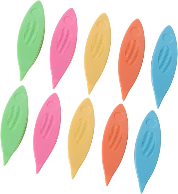 10pcs Tatting Shuttle Tools Household Knitting Tools Weaving Tool For Hand Lacemaking Craft Tool Sewing Patterns Tatting Shuttle Tools