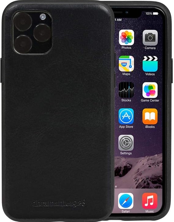 dbramante1928 - Herning - Compatible with iPhone 11 Pro - Black - Full Grain Leather