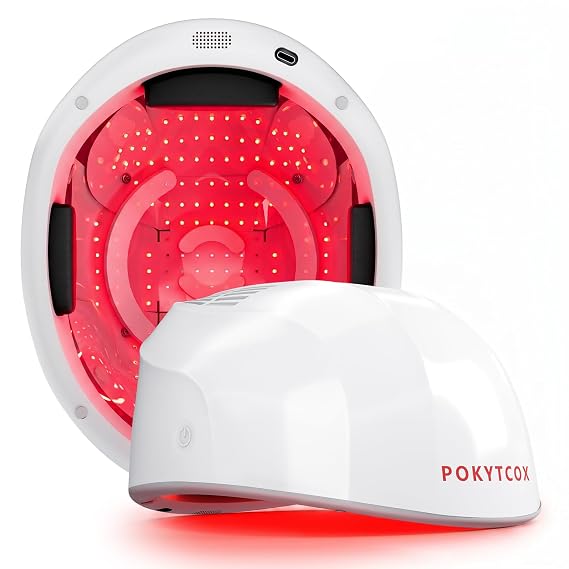 Laser Red Light Therapy for Hair Growth,FDA Cleared Hair Growth Device for Men & Women,650nm Low Level Laser Therapy for Thinning Hair & Alopecia, 200 Lasers Full Scalp Coverage Home Use(KCA451-200S)