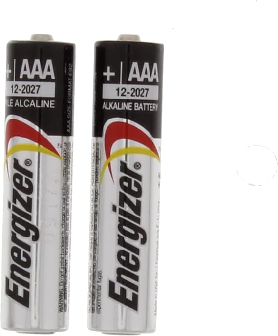 Energizer MAX Alkaline Batteries AAA 2 Count (Pack of 1)