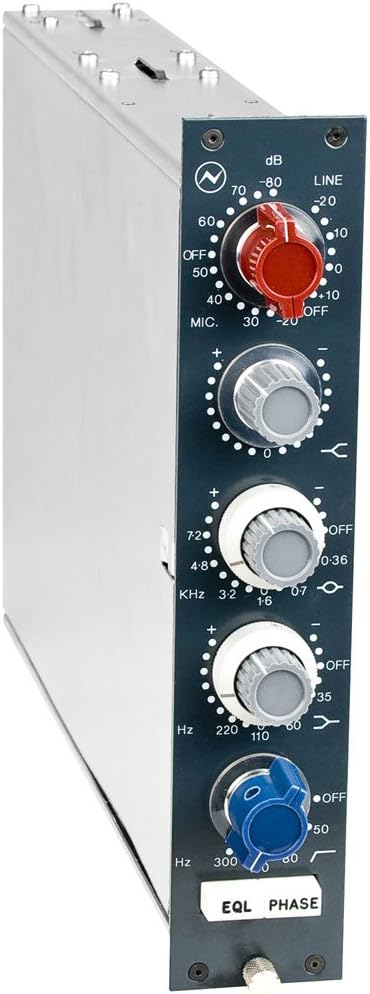 Neve 1073 80-series Microphone Preamp & EQ (vertical)