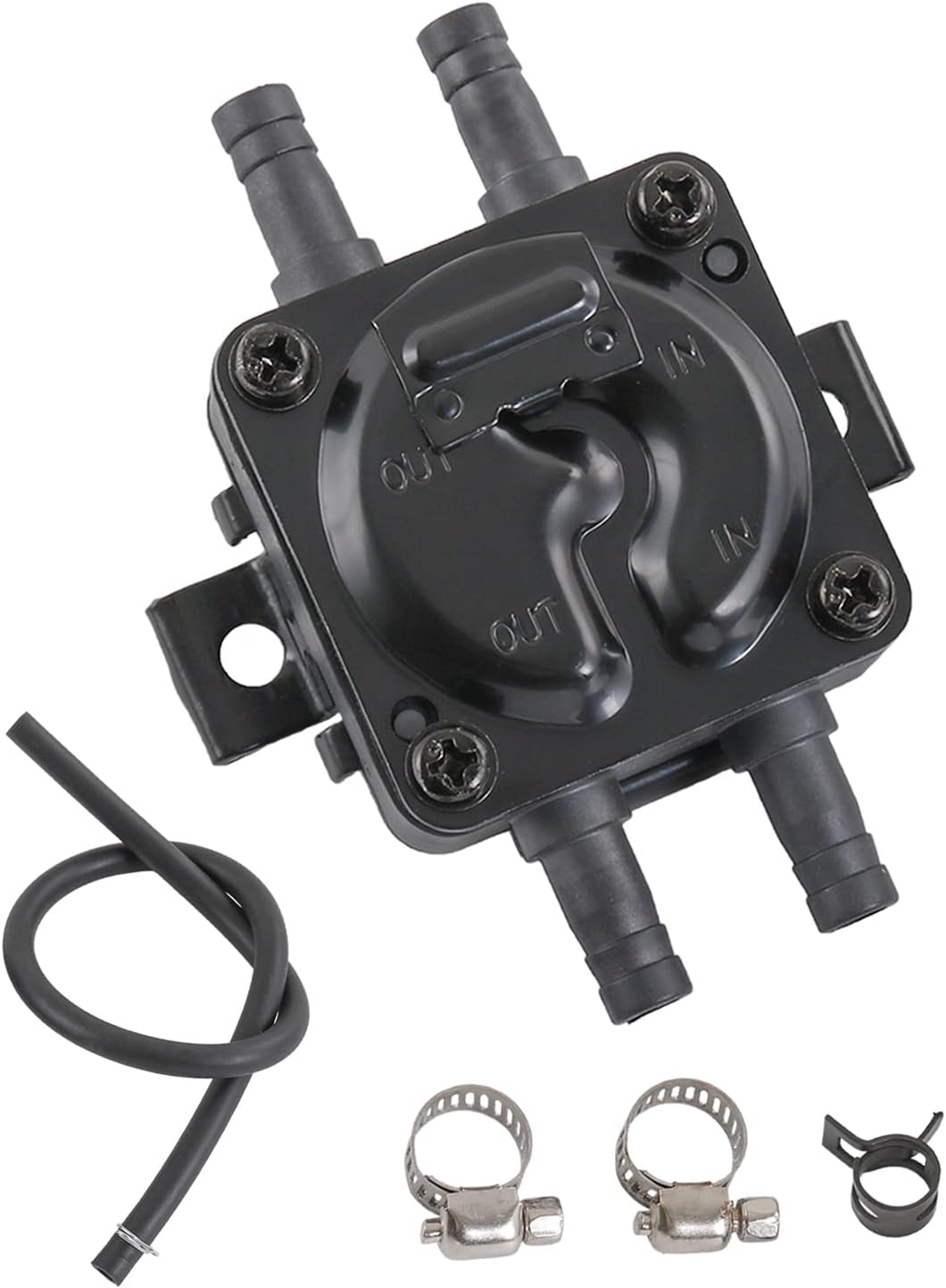 Fuel Pump Compatible with Onan Engine P216G P218G P220G P224G B43E B48G B48G B43 B48 P218 P220 Mower Replaces # 149-1544, 149-2187-01,149-1982,149-2187