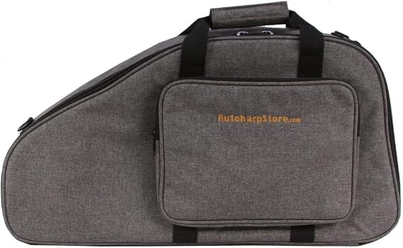 Auto Harp Gig Bag, Ultra Padded, Gray (AC549)