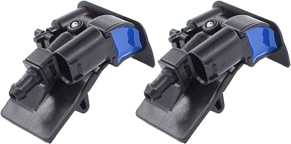 2Pcs Windscreen Washer Nozzles Spray Jet for BMW