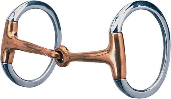 Weaver EquineTom Thumb Bit, 5" Roller Mouth, Stainless Steel