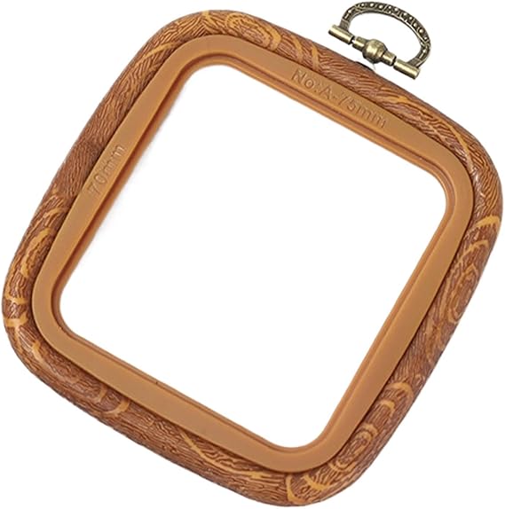 Embroidery Hoop Frame Large Square Embroidery Frame Imitated Wood