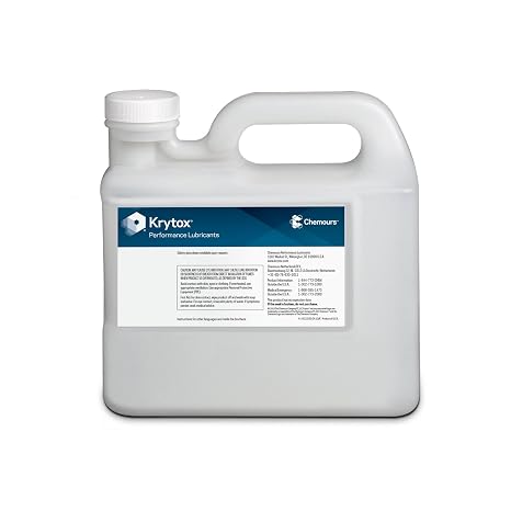 Krytox D10068157 180cST Viscosity Oil, 20 Degree C, 5 kg/11.01 lb Pail