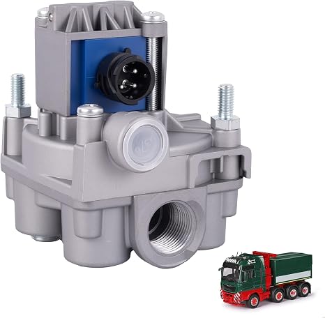 ABS Relay Valve 12V Trailer ABS Modulator Valve Compatible with Meritor S4721950330 Wabco 4721950330 Replace 4721950339 AQ960503 S4721950330
